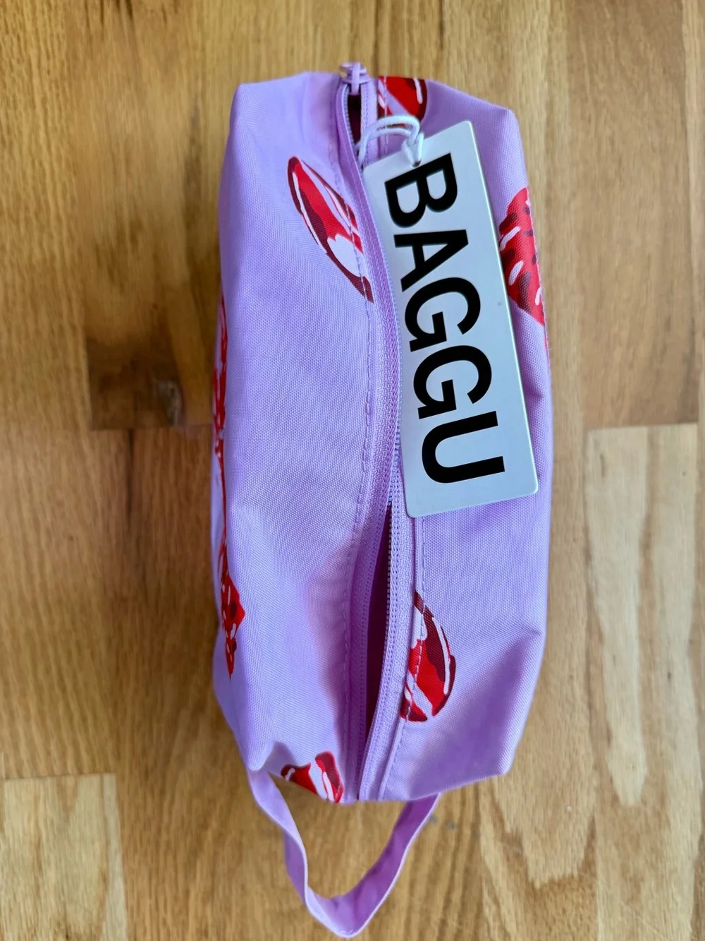 NWT Baggu Dopp Kit - Pink Lobster (Peony)